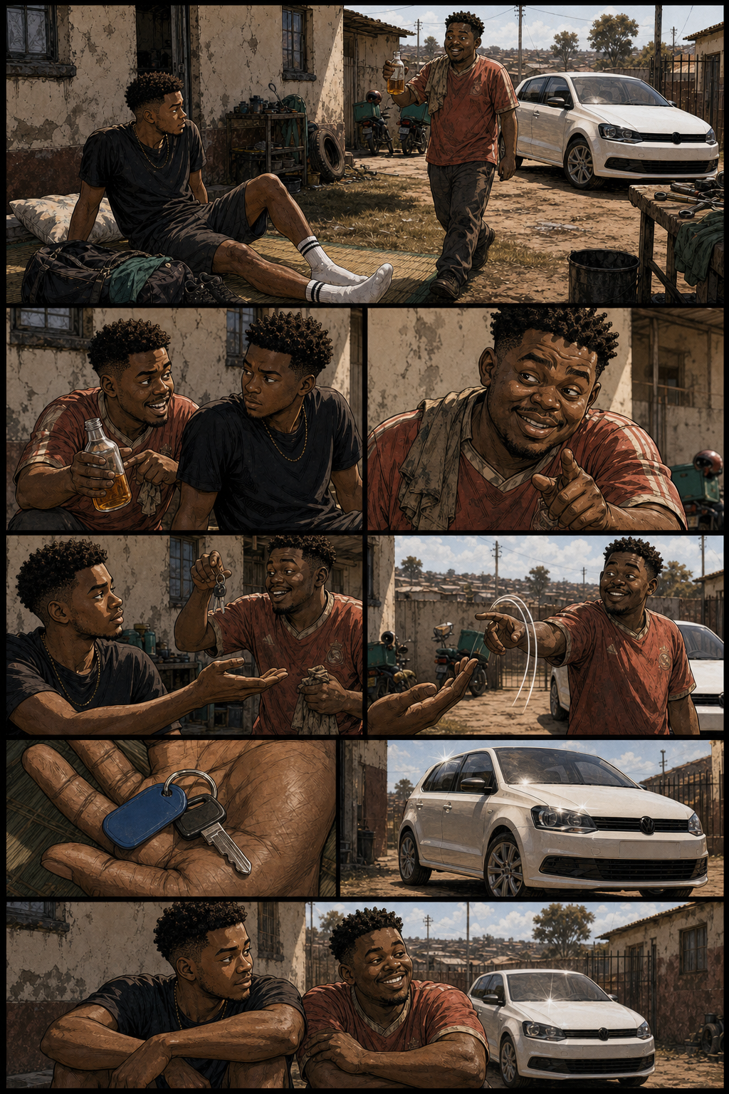 Preview image for Page 05: KB and the Polo keys