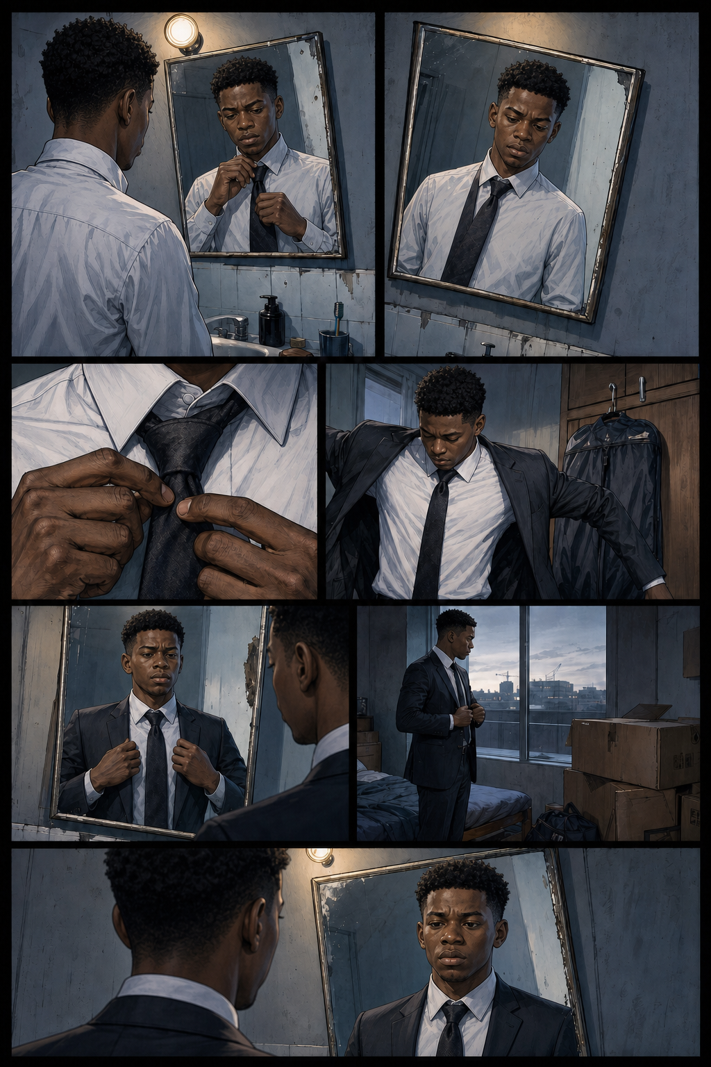 Preview image for Page 04: The suit had opinions