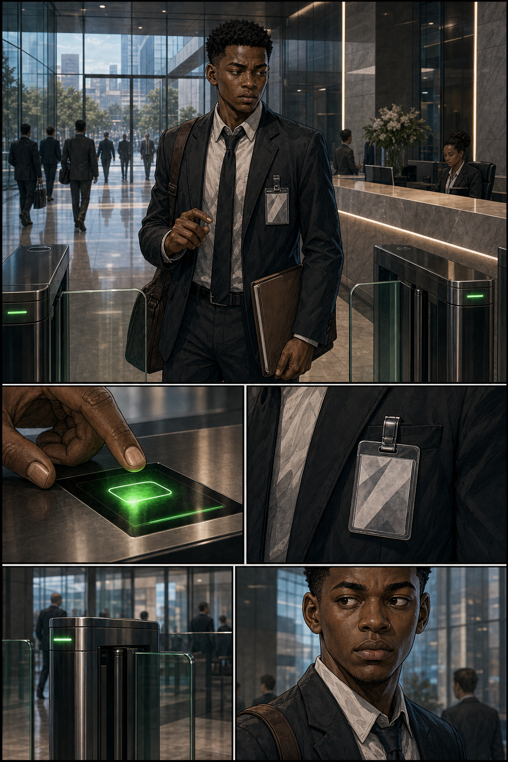 Full comic page for Chapter 03 Page 01, The Building Decides