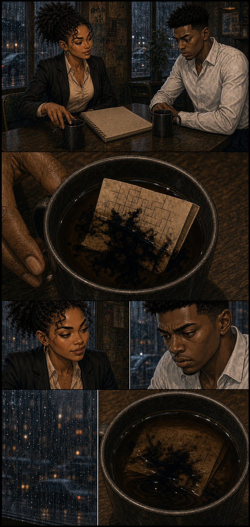 Comic page 10 for The Coffee Turns Black